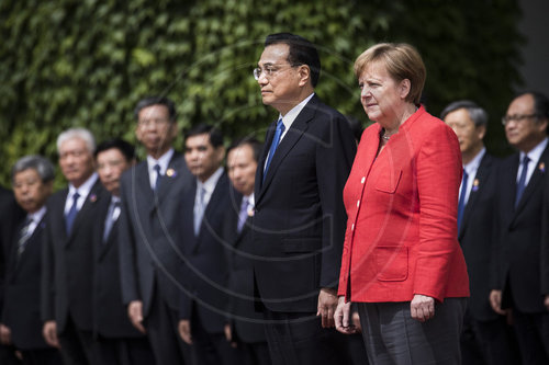 Angela Merkel trifft Li Keqiang