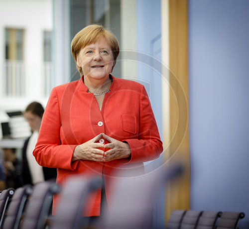 BK Merkel bei Bundespressekonferenz