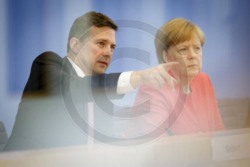 BK Merkel bei Bundespressekonferenz