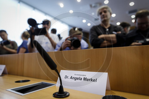 BK Merkel bei Bundespressekonferenz