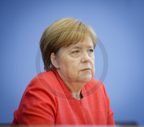 BK Merkel bei Bundespressekonferenz