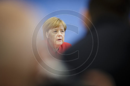 BK Merkel bei Bundespressekonferenz