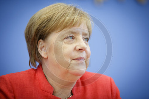 BK Merkel bei Bundespressekonferenz