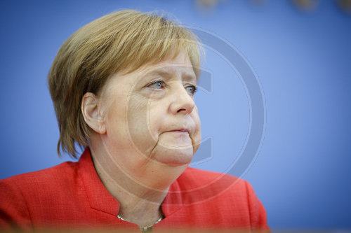 BK Merkel bei Bundespressekonferenz