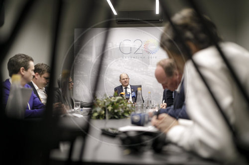 Reise BM Scholz zu G20 nach Argentinien