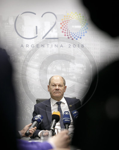 Reise BM Scholz zu G20 nach Argentinien