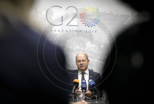 Reise BM Scholz zu G20 nach Argentinien