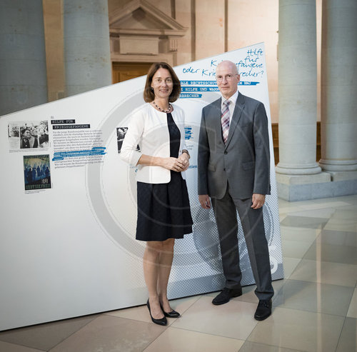 BM Barley bei Rosenburg Wanderausstellung