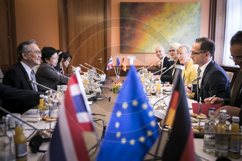 Heiko Maas trifft Aussenminister von Thailand Pramudwinai