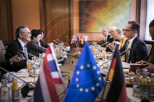 Heiko Maas trifft Aussenminister von Thailand Pramudwinai