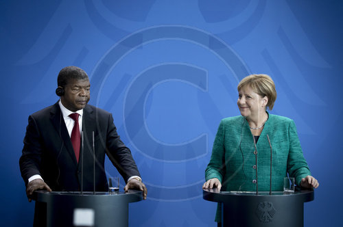 Bundeskanzlerin Angela Merkel und Joao Lourenco Staatspraesidenten der Republik Angola PK