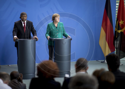 Bundeskanzlerin Angela Merkel und Joao Lourenco Staatspraesidenten der Republik Angola PK