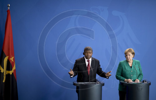 Bundeskanzlerin Angela Merkel und Joao Lourenco Staatspraesidenten der Republik Angola PK