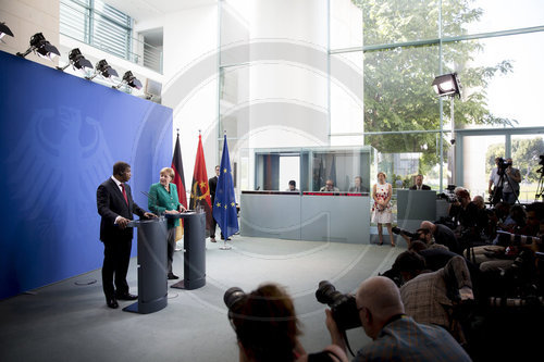 Bundeskanzlerin Angela Merkel und Joao Lourenco Staatspraesidenten der Republik Angola PK