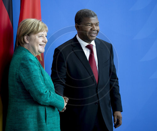 Bundeskanzlerin Angela Merkel und Joao Lourenco Staatspraesidenten der Republik Angola PK