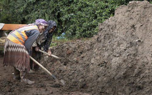 Bauarbeiten in Adis Abeba
