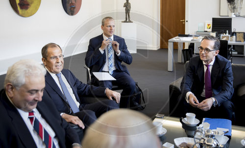 BM Maas trifft Lavrov
