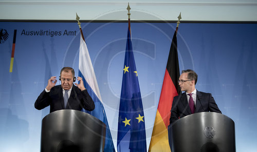 BM Maas trifft Lavrov