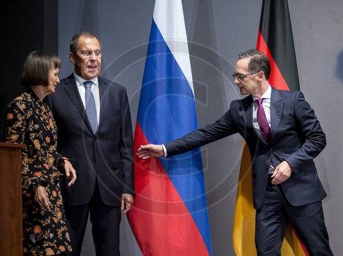 BM Maas und Lavrov bei Deutsch-Russischen Jahres