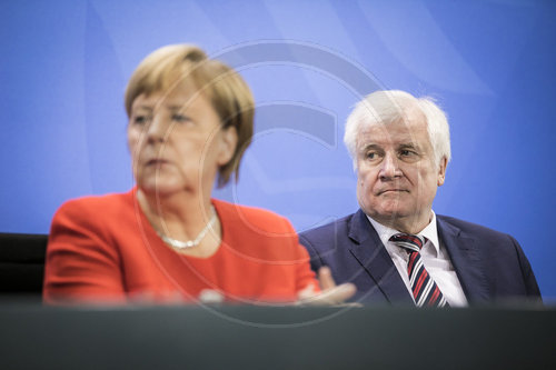 Angela Merkel und Horst Seehofer