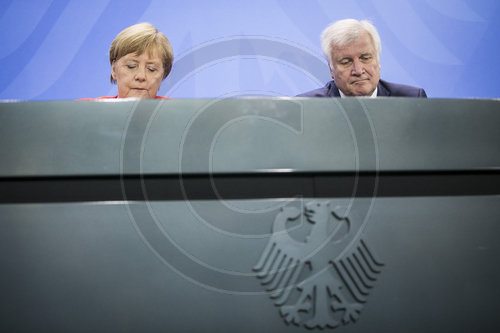 Angela Merkel und Horst Seehofer