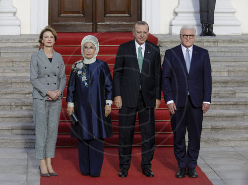 Turkish President Erdogan Visits Berlin