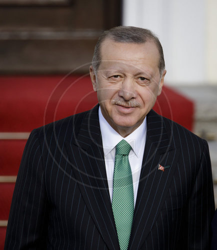 Tuerkischer Praesident Erdogan in Berlin