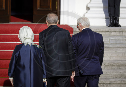 Tuerkischer Praesident Erdogan in Berlin