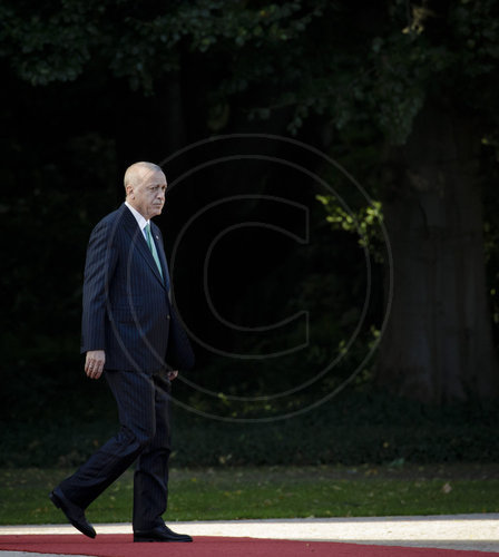 Tuerkischer Praesident Erdogan in Berlin