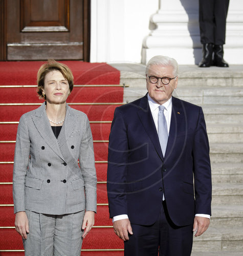 Frank-Walter Steinmeier und Elke Buedenbender