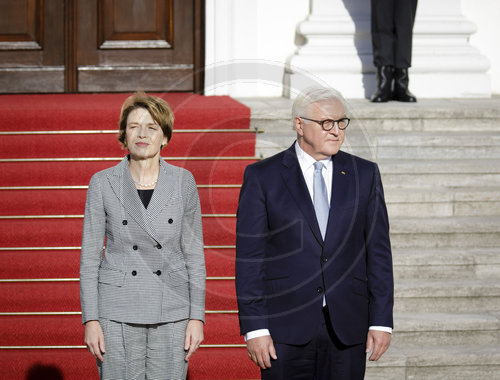 Frank-Walter Steinmeier und Elke Buedenbender