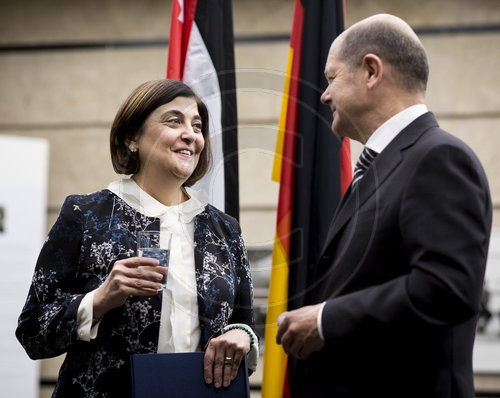 BM Scholz trifft Mary Kawar