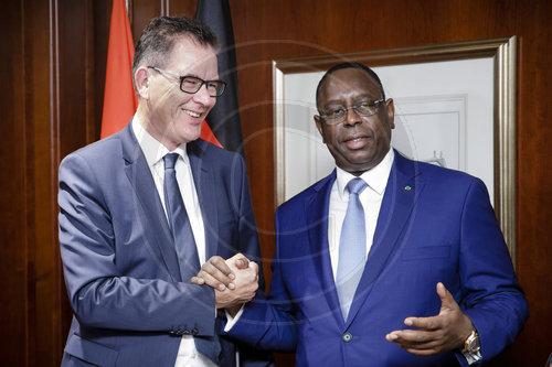 Unterzeichnung von Vereinbarungen Marokko und Senegal