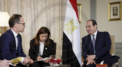 BM Maas trifft Al-Sisi