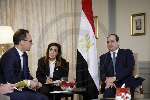 BM Maas trifft Al-Sisi