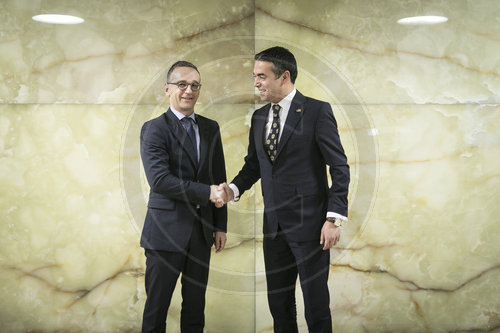 Aussenminister Maas trifft Nikola Dimitrov