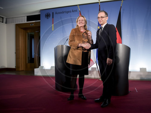 BM Maas trifft Karin Kneissl