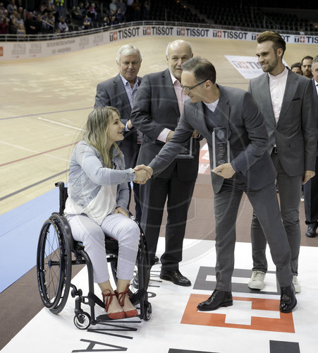 BM Maas besucht den Bahnrad-Weltcup in Berlin