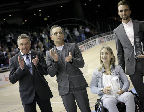 BM Maas besucht den Bahnrad-Weltcup in Berlin