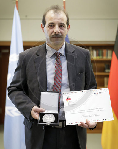 Verleihung des Deutsch-Franzoesischen Preises fuer Menschenrechte