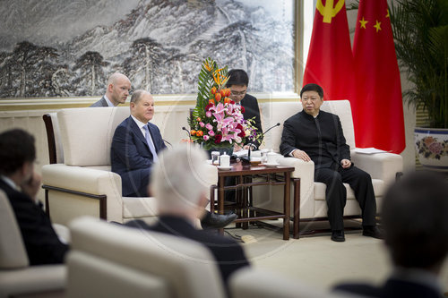 Finanzminister Scholz reist nach China