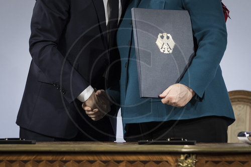 Unterzeichnung Vertrag von Aachen