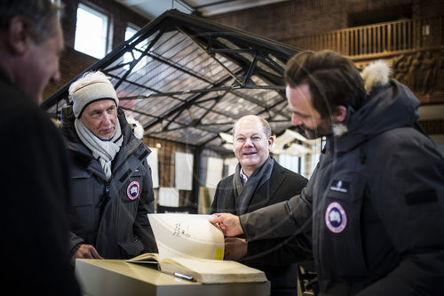 Olaf Scholz in Babelsberg