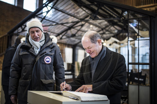 Olaf Scholz in Babelsberg