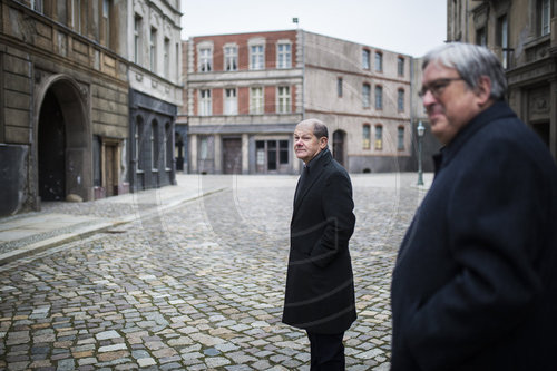 Olaf Scholz in Babelsberg