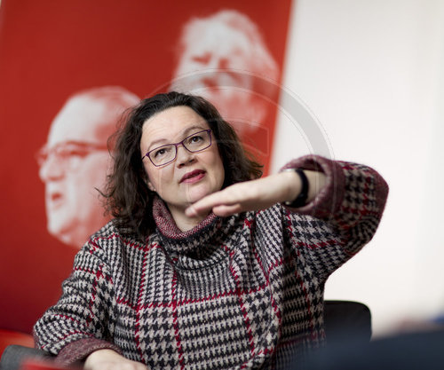 Andrea Nahles, SPD Fraktionsvorsitzende
