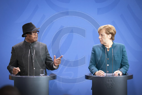 Angela Merkel empfaengt Ibrahim Boubacar Keita