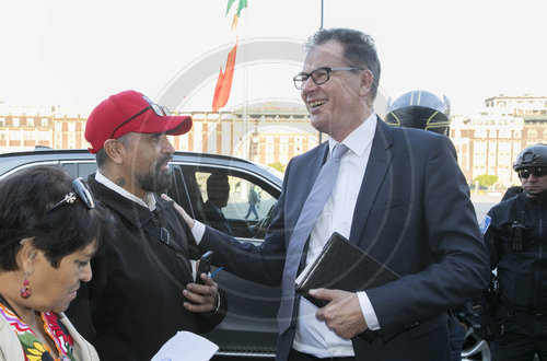 Gerd Mueller, CSU, und Alfonso Romo