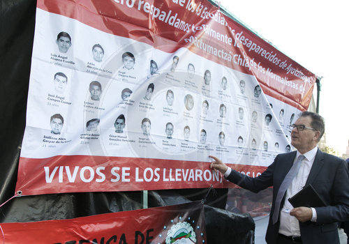 Gerd Mueller, CSU, in Mexiko Stadt