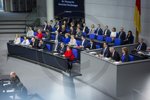 Plenarsitzung des Deutschen Bundestages